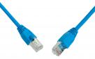 SOLARIX patch kabel CAT6 UTP PVC 2m modrý snag-proof
