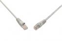 SOLARIX patch kabel CAT6 UTP PVC 3m šedý snag-proof