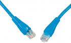SOLARIX patch kabel CAT5E UTP PVC 0, 5m modrý snag-proof