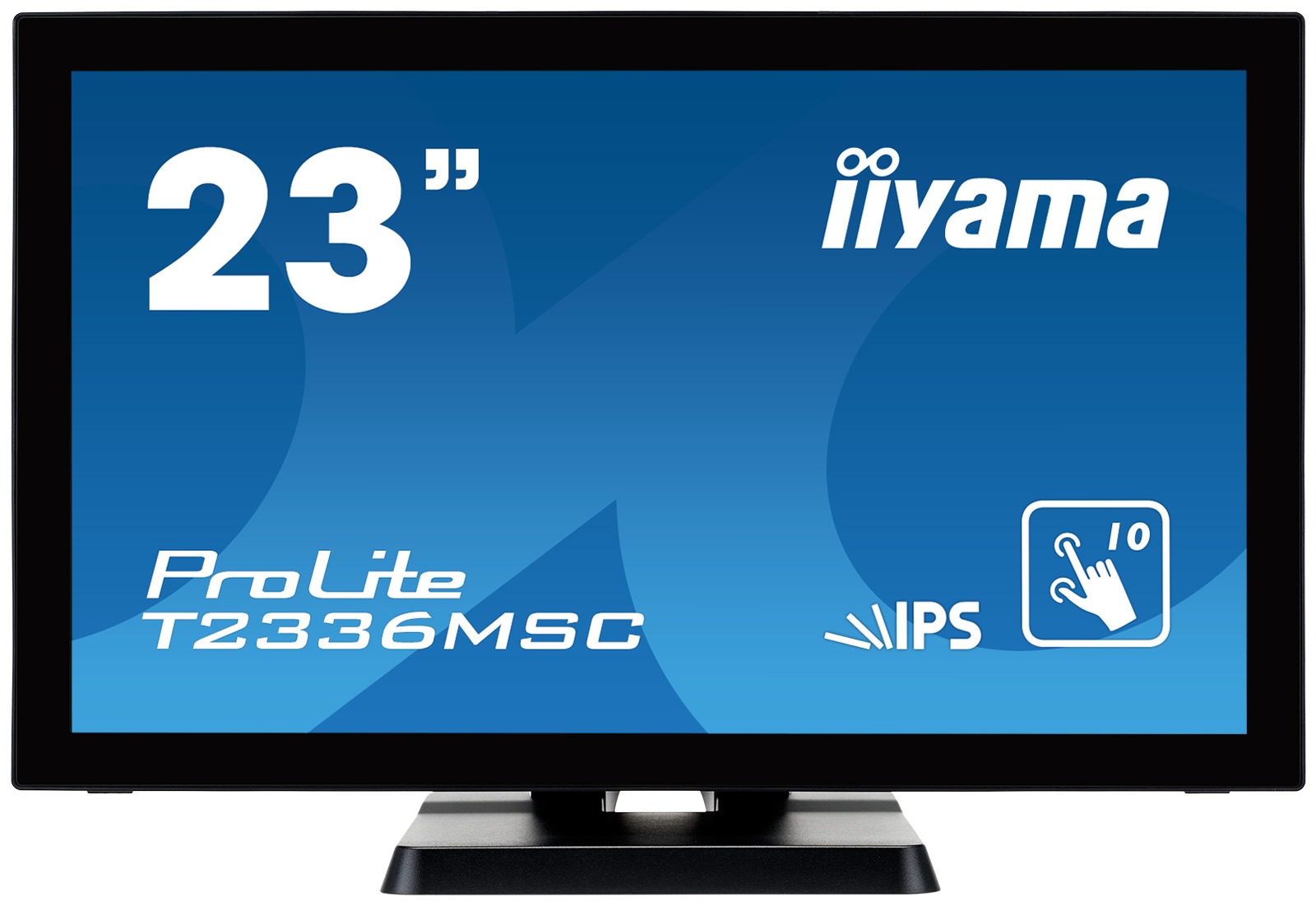 23" LCD iiyama T2336MSC-B2 - multidotekový, FullHD, IPS, kapacitní, USB