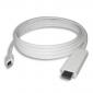 PremiumCord kabel miniDP - HDMI M/ M 1m, bílá