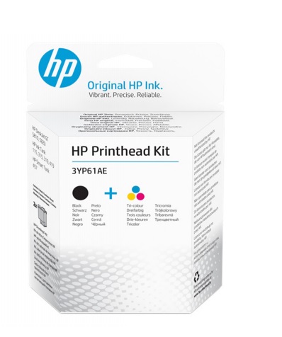 HP Replacement Kit, sada tisk. hlav CMYK, 3YP61AE