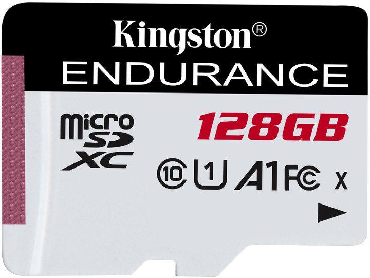 128GB microSDXC Kingston Endurance CL10 A1 95R/ 45W bez adapteru