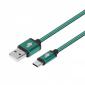 TB Touch USB-A/ microUSB, zelený, 1, 5m