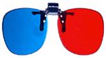PRIMECOOLER PC-AD3 3D GLASS / 3D BRÝLE (red/ blue pro dioptrické brýle)