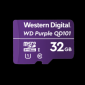WD Purple microSDHC 32GB Class 10 U1