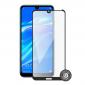 Screenshield HUAWEI Y7 (2019) Tempered Glass protection (full COVER black)