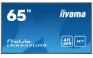 65" iiyama LH6542UHS-B3: IPS, 4K UHD, 500cd/ m2, 18/ 7, LAN, Android 8.0, černý
