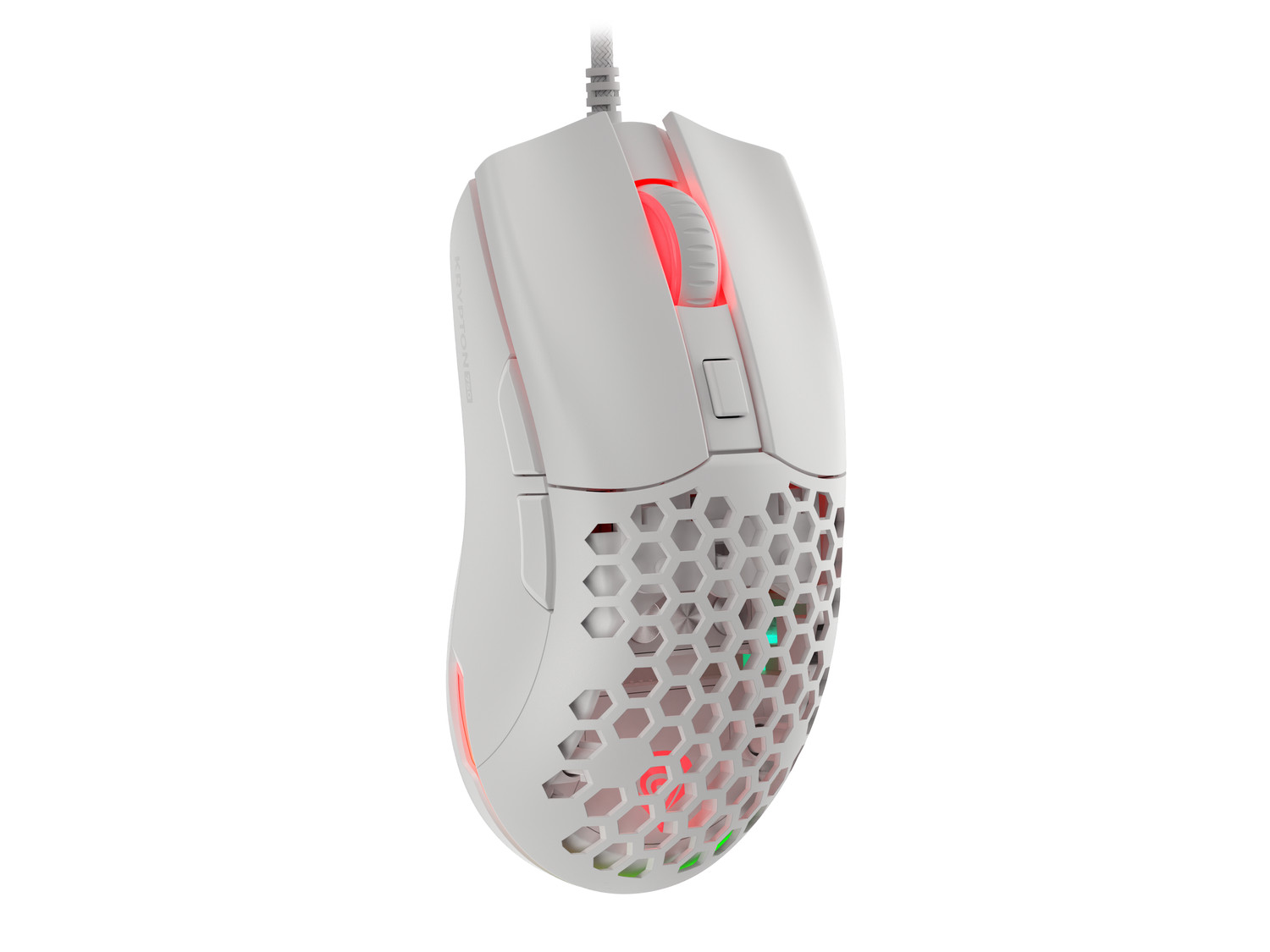 Genesis herní optická myš KRYPTON 750 8000DPI RGB, SW, bílá