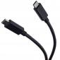 PremiumCord USB-C kabel ( USB 3.2 generation 2x2, 5A, 20Gbit/ s ) černý, 1m
