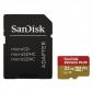 SanDisk Extreme PLUS/ micro SDHC/ 32GB/ 95MBps/ UHS-I U3 / Class 10/ + Adaptér