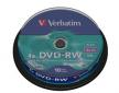 VERBATIM DVD-RW(10-Pack)Spindle4x/ DLP/ 4.7GB